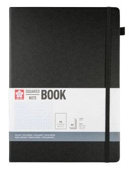 Squared notebook black | Sakura