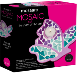 Mozaiekset kaarshouder vlinder | Mosaaro