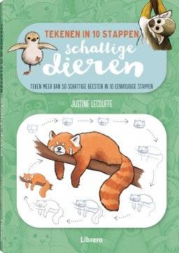 Schattige dieren in 10 stappen | Librero