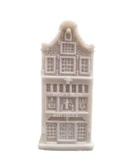 Blanco huisje 6cm antiques