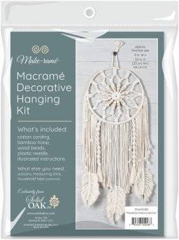 Macrame kit dromenvanger 040 | Solid oak