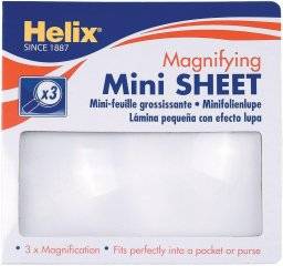 Magnifying mini sheet | Helix