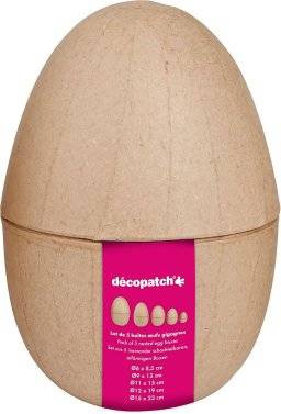 Ecoshape eieren 5dlg BTS084 | Decopatch 