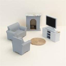 Miniaturen woonkamer AC923 | Decopatch 