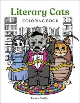 Kleurboek literary cats