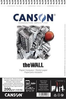 The wall 220gr blok A4 21x29.7cm | Canson