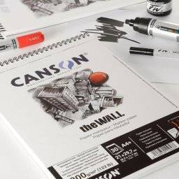 The wall 220gr blok A3 29.7x42cm | Canson