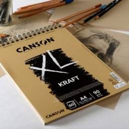 Schetsblok XL kraft A3 29.7x42cm | Canson