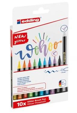 Brushpennen 1340 glitter set | Edding 