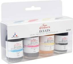 Eclats aquarelinkt set 4x15ml | Herbin 