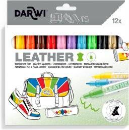 Leather leerverf stiftenset 12st | Darwi