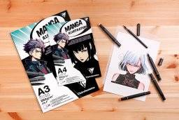 Manga illustration papierblok A5 | Clairefontaine 