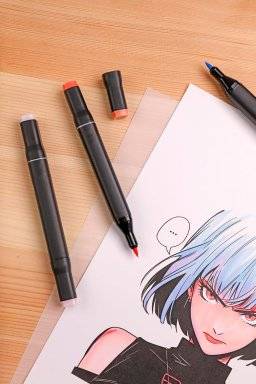 Manga illustration papierblok A4 | Clairefontaine 