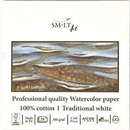 Prof watercolor paper blok 9x9cm | Smlt