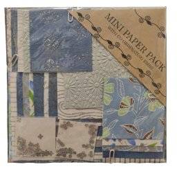 Mini craft paperpack blauw 0004 | Joy