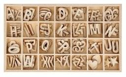 Box houten letters 2cm 14004251 | Artemio