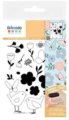 Clearstamp 10001442 sweet garden | Artemio