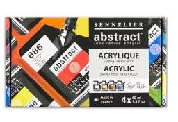 Test pack abstract acryl 4x40ml | Sennelier