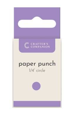 Paper punch cirkle 1/4'' | Crafters companion