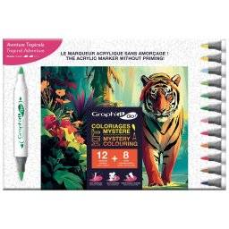 graph'it mysterie kleurset tropisch 09948