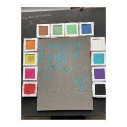 art & go  colour dust colourpans per stuk