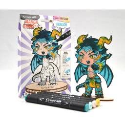 graph'it manga chibis dragon 42644