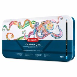 derwent chromaqua potloden blik 150st