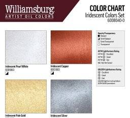 williamsburg  set 4 iridescent colors 6008040