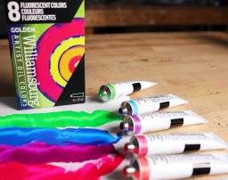 williamsburg  set 8 fluorescent colors 6008035