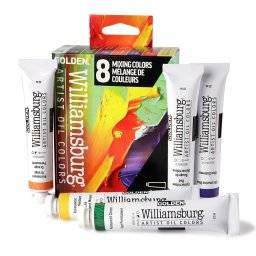williamsburg  set 8 mixing colors 6008030