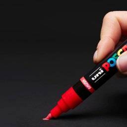 uni posca verfstift PC-5BR brushpunt