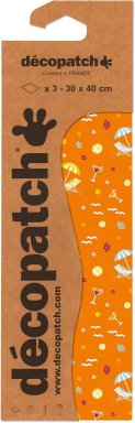 decopatch  papier 922 oranje 3vel