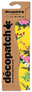 decopatch papier 750 geel hawaii 3vel