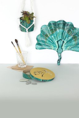 decopatch papier 863 vintage groen 3vel