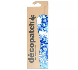 decopatch papier 579 pauwenveer blauw 3vel