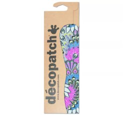 decopatch papier 538 pauwenveer roze 3vel