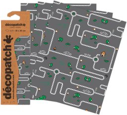 decopatch papier 907 plattegrond 3vel