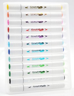 graph it go acrylicmarker set12 essential