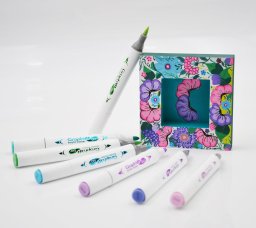 graph it go acrylicmarker set12 floral