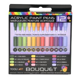 tooli-art  acrylstiften set 12 bouquet