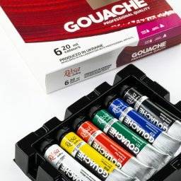 rosa  gouache set 6 tubes 221552