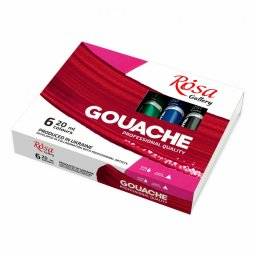 rosa  gouache set 6 tubes 221552