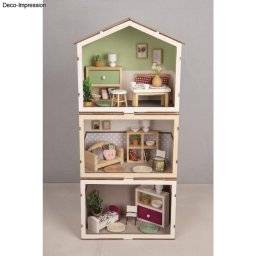 rayher bouwset minihuis 46854505