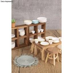 rayher gietvorm mini servies 36218000