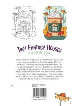 mus creatief  tiny fantasy houses kleurboek