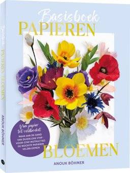 mus creatief basisboek papieren bloemen