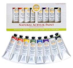 natural earth paint acrylic set 8x59ml classics