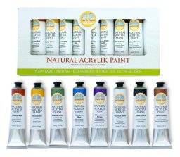 natural earth paint acrylic set 8x59ml earth pigment