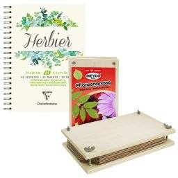 clairefontaine herbarium A4 + plantenpers