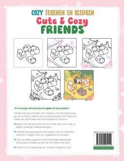 forte creatief cozy tekenen en kleuren friends